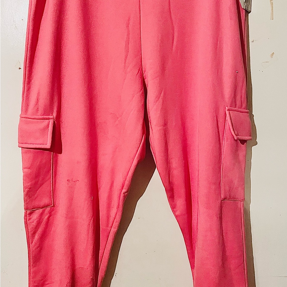 Better Sports Performance for Bright Pink Cargo Sweatpants